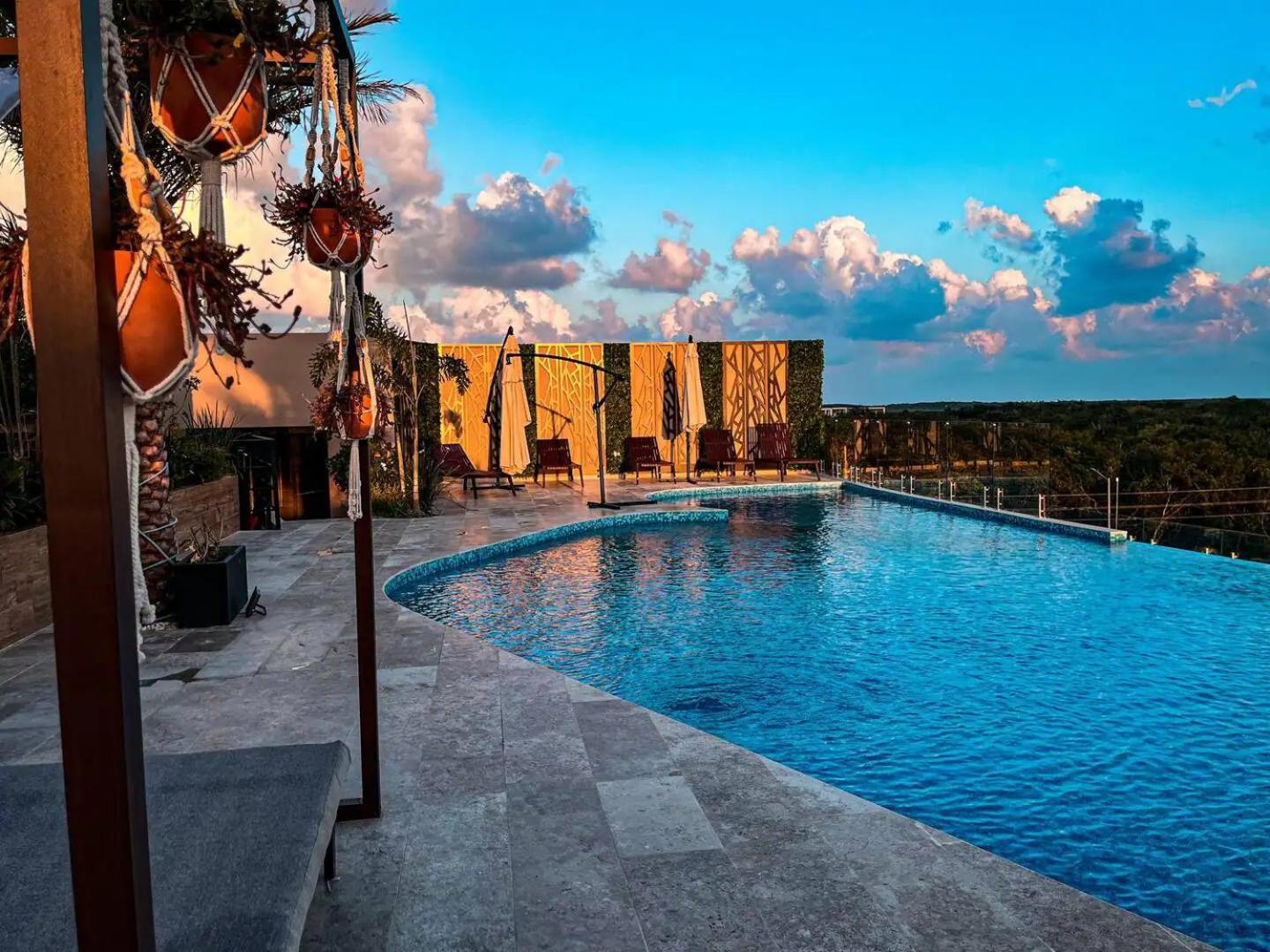Appartamento Tulum Departamento De Lujo Esterno foto