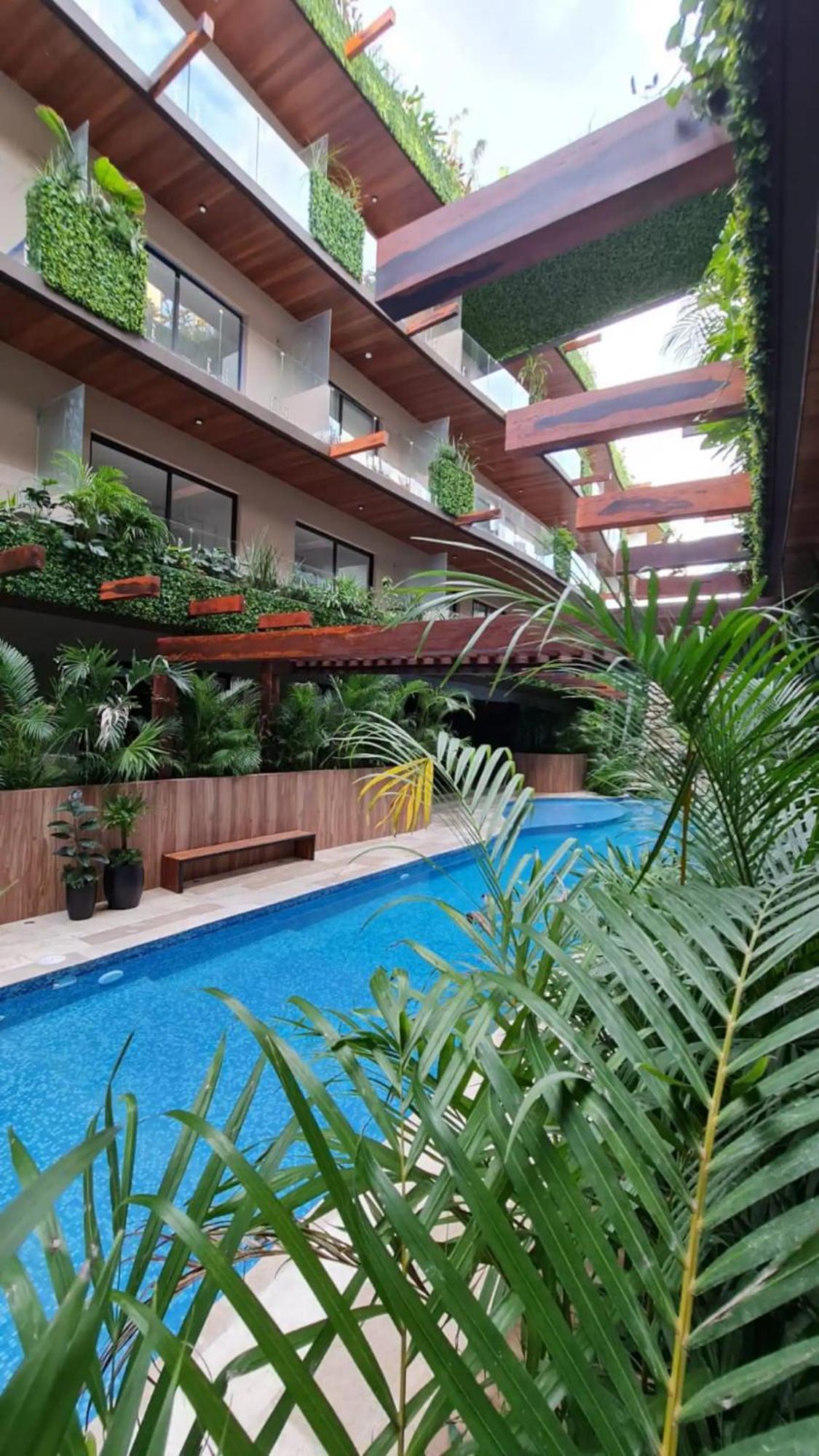 Appartamento Tulum Departamento De Lujo Esterno foto