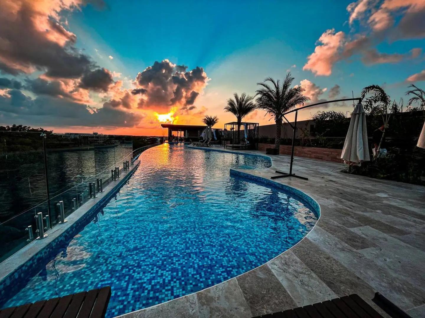 Appartamento Tulum Departamento De Lujo Esterno foto